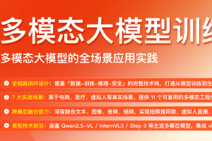 JK-多模态大模型训练营(完结)