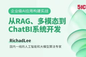 RichadLee-AI应用构建实战：从RAG、多模态到ChatBI系统开发
